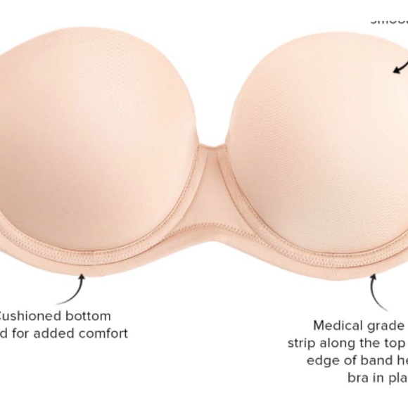 NEW Wacoal Red Carpet Strapless Underwire Bra 34G - Picture 8 of 8